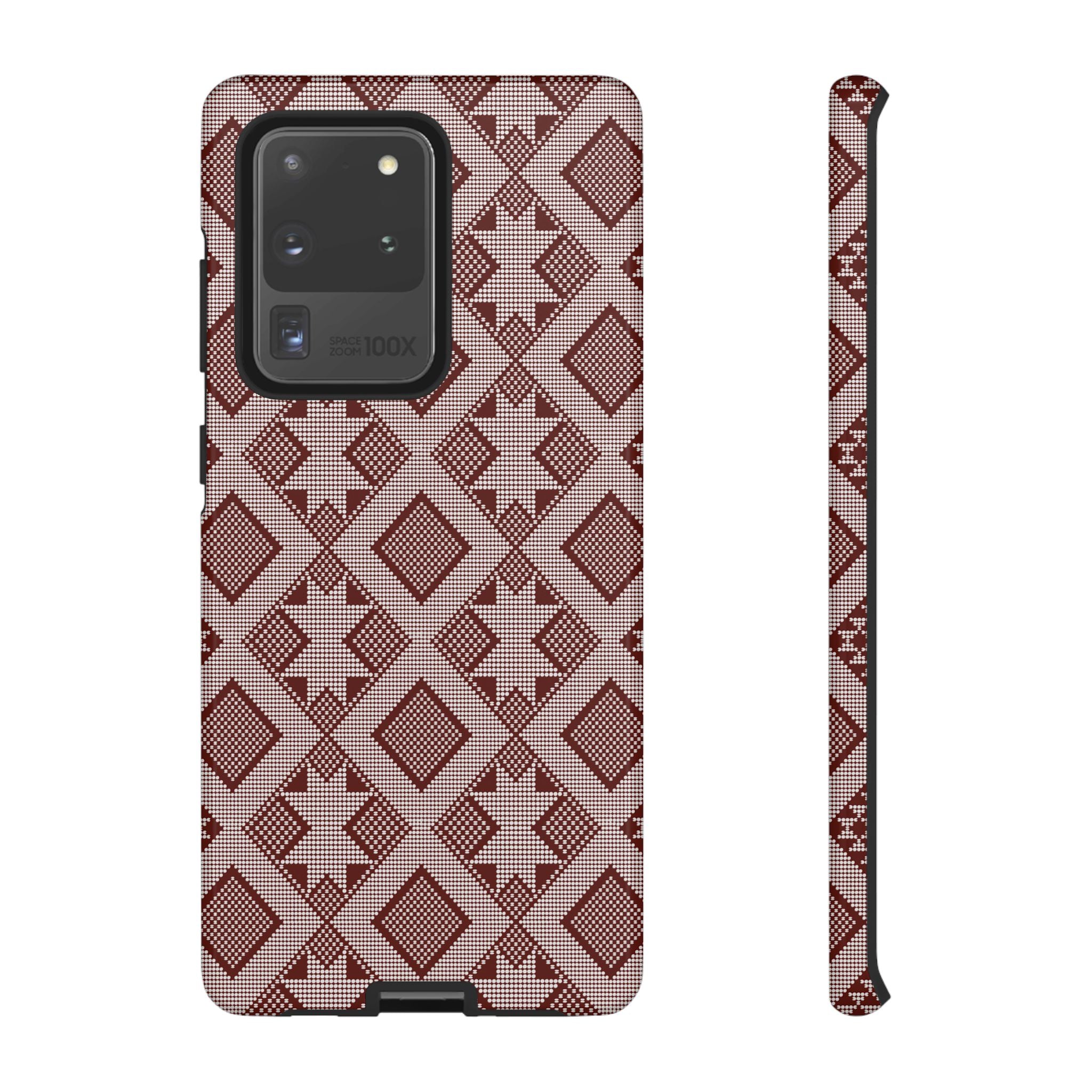 Tough Phone Case inspired by Panu di Pinti pattern