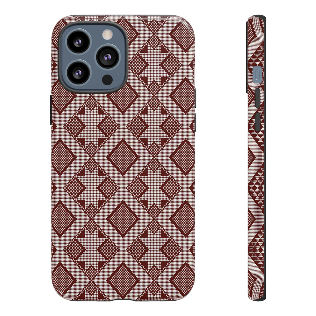 Tough Phone Case inspired by Panu di Pinti pattern