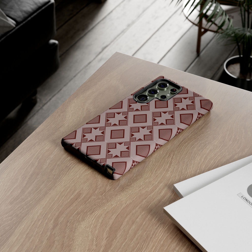 Tough Phone Case inspired by Panu di Pinti pattern