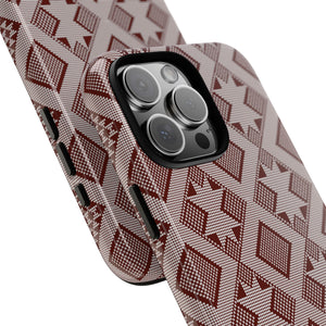 Tough Phone Case inspired by Panu di Pinti pattern