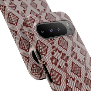 Tough Phone Case inspired by Panu di Pinti pattern