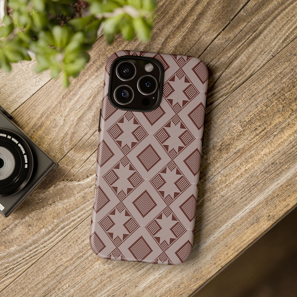 Tough Phone Case inspired by Panu di Pinti pattern