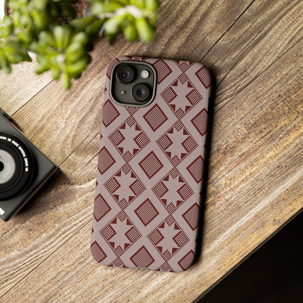 Tough Phone Case inspired by Panu di Pinti pattern