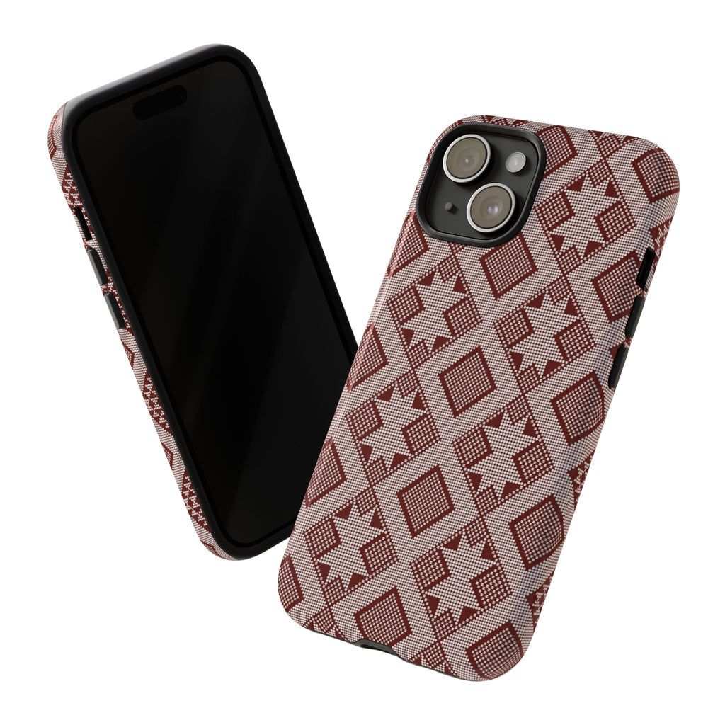 Tough Phone Case inspired by Panu di Pinti pattern