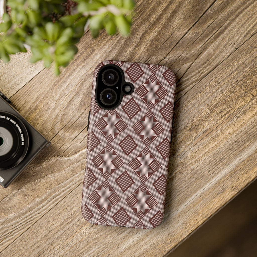 Tough Phone Case inspired by Panu di Pinti pattern