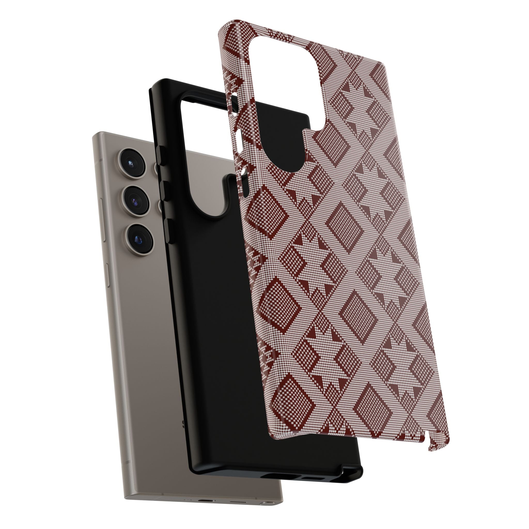 Tough Phone Case inspired by Panu di Pinti pattern