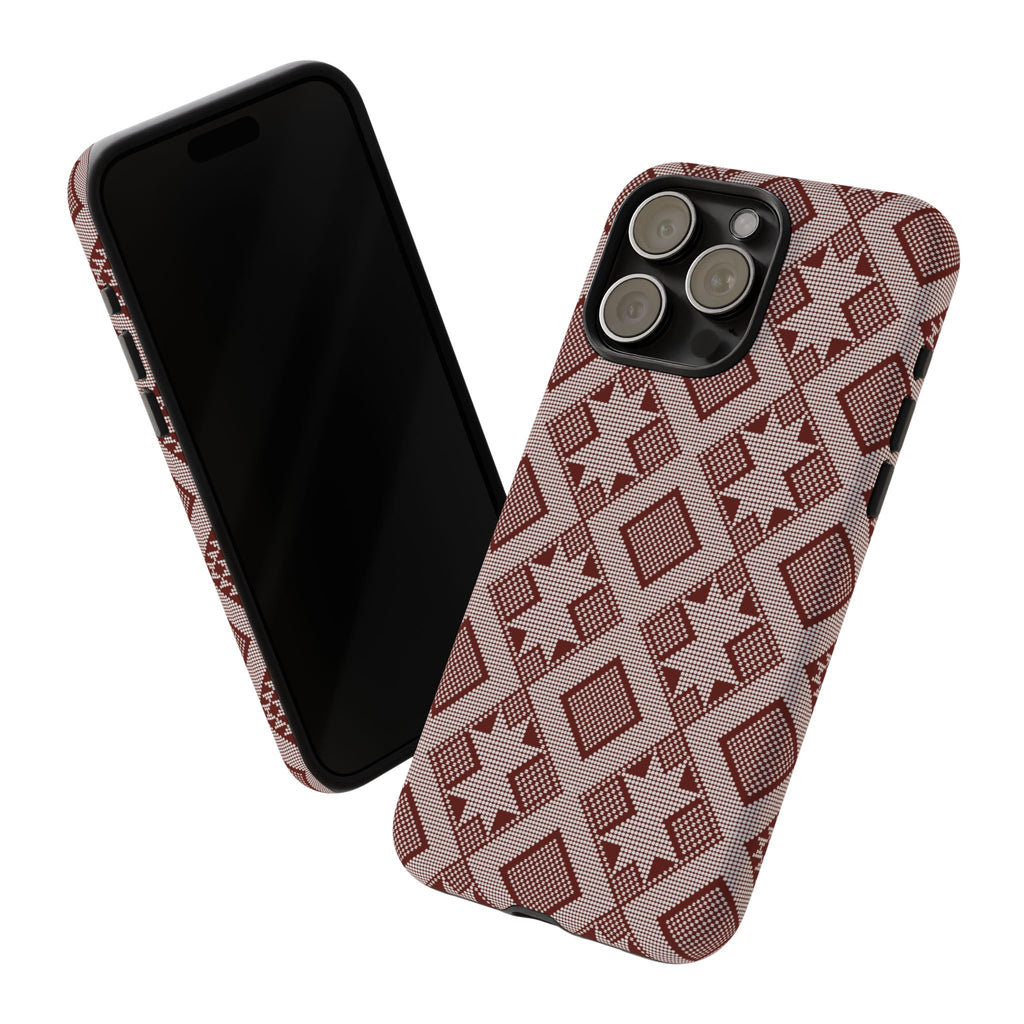 Tough Phone Case inspired by Panu di Pinti pattern