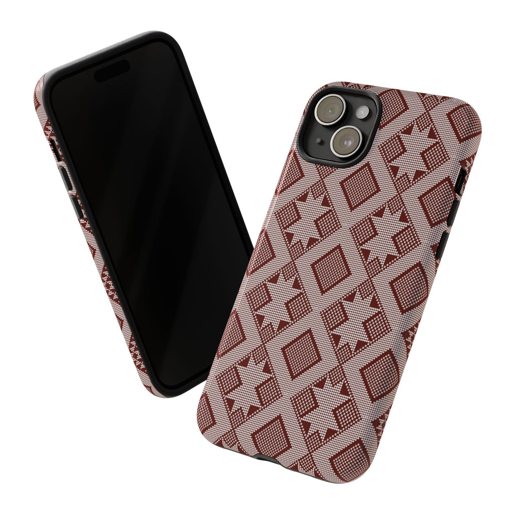 Tough Phone Case inspired by Panu di Pinti pattern