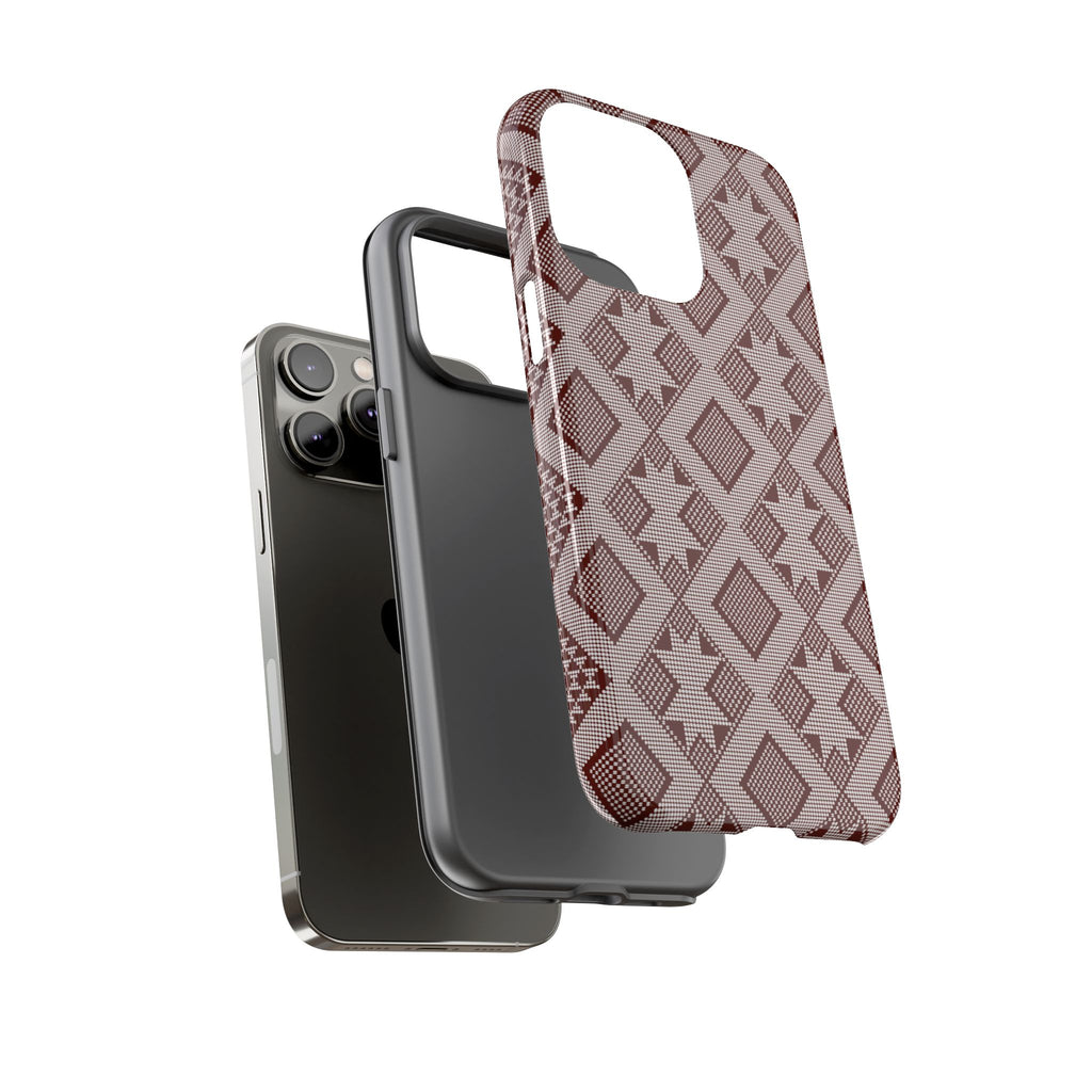 Tough Phone Case inspired by Panu di Pinti pattern