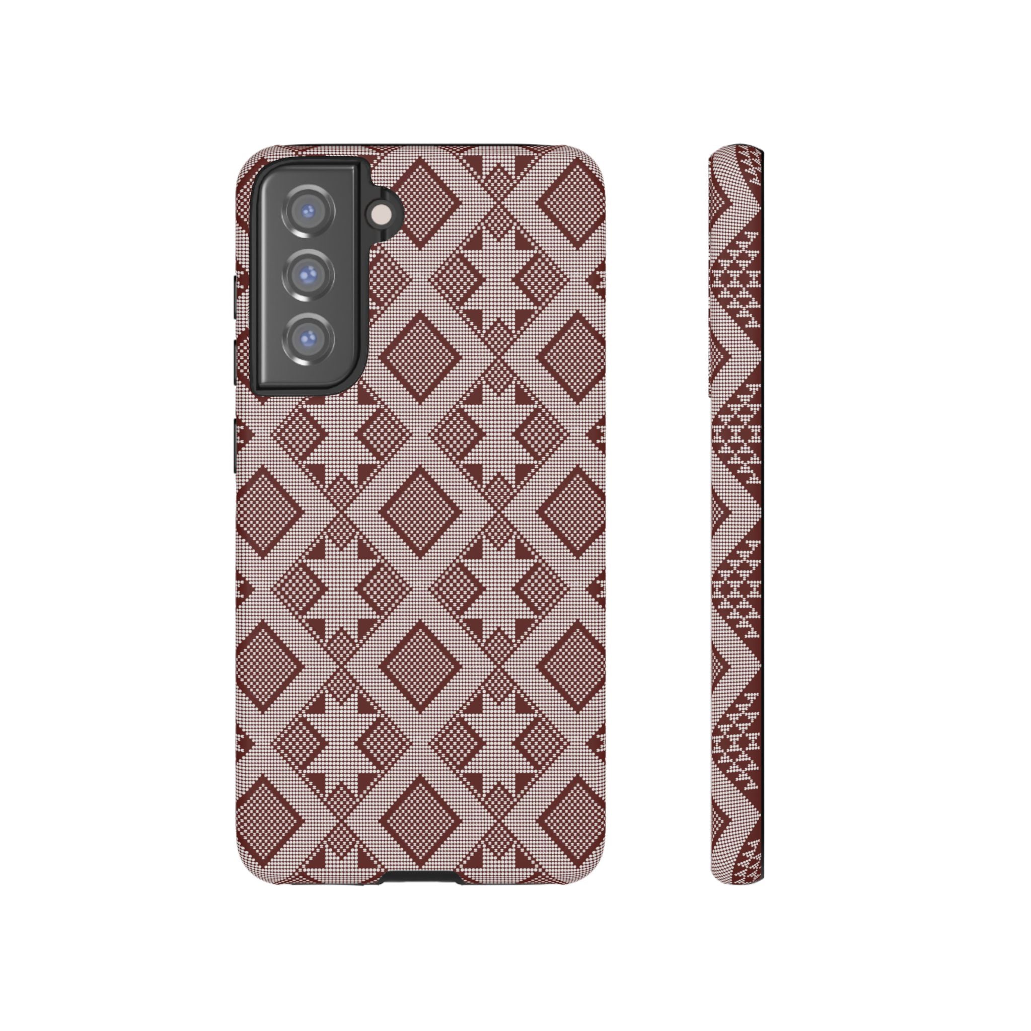 Tough Phone Case inspired by Panu di Pinti pattern