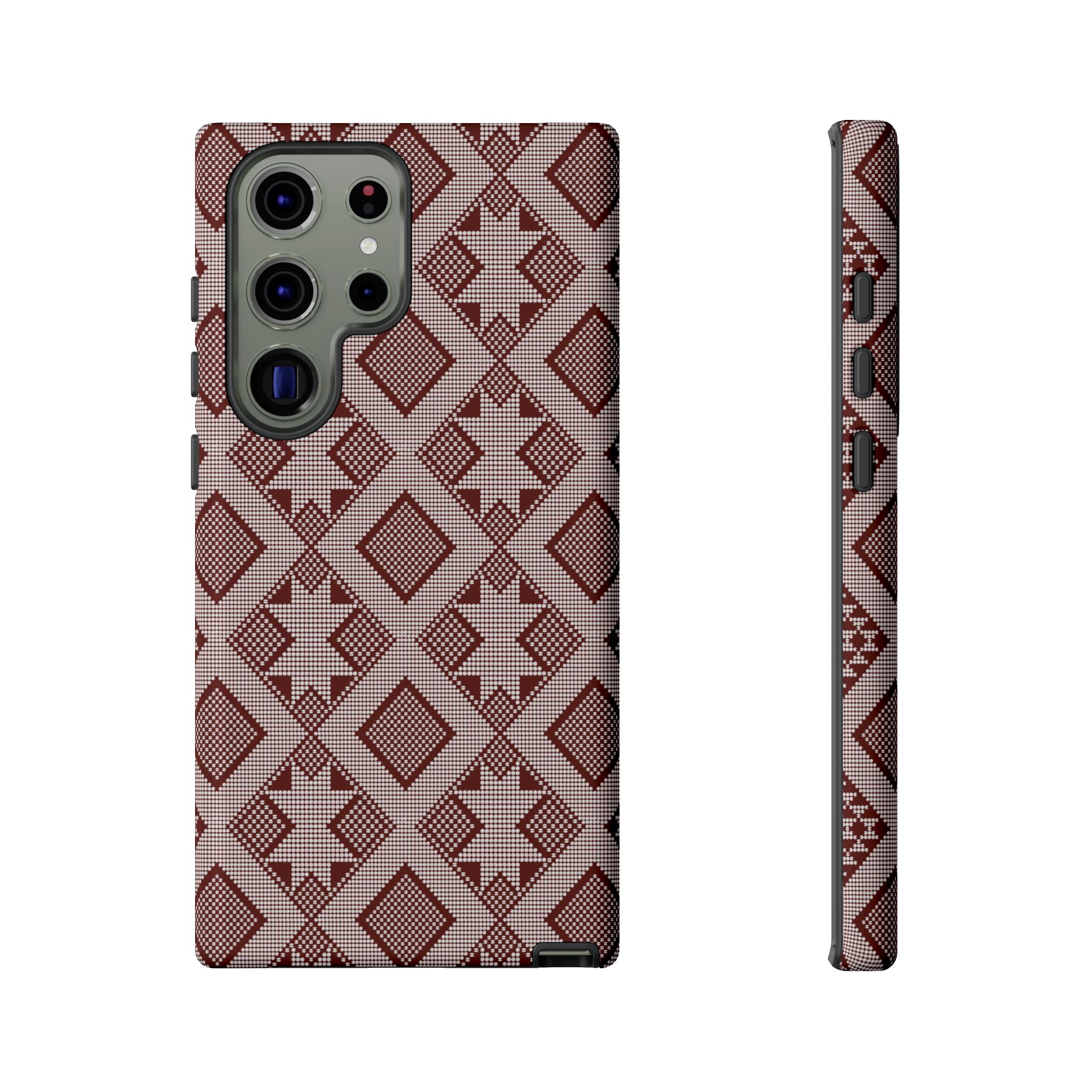 Tough Phone Case inspired by Panu di Pinti pattern