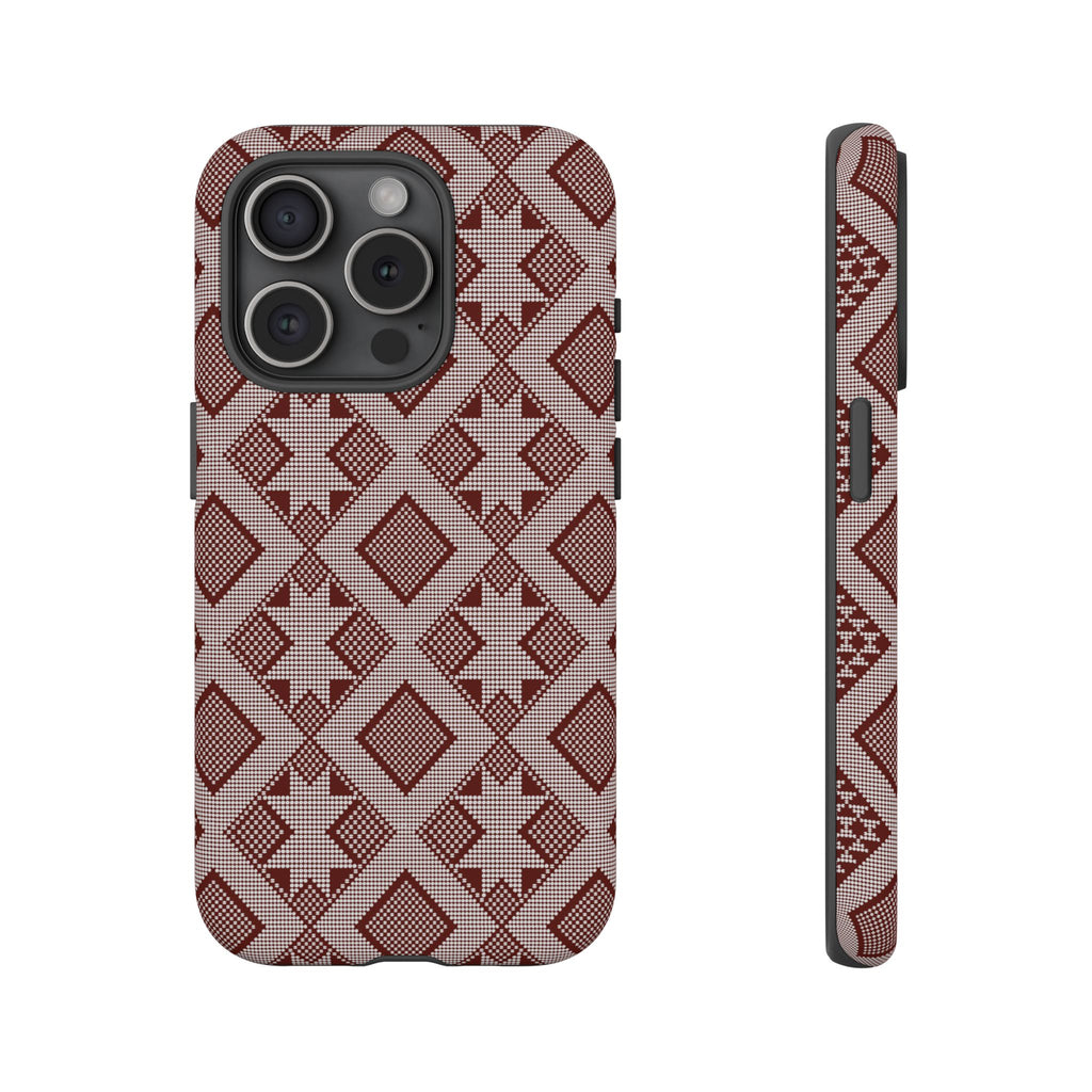 Tough Phone Case inspired by Panu di Pinti pattern