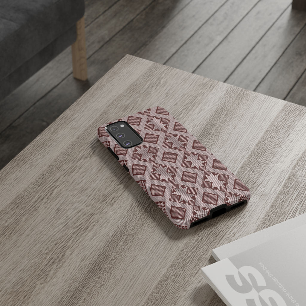Tough Phone Case inspired by Panu di Pinti pattern