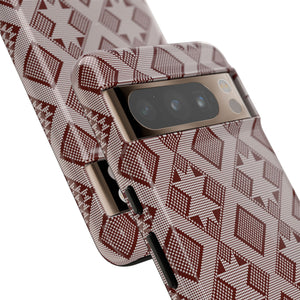 Tough Phone Case inspired by Panu di Pinti pattern