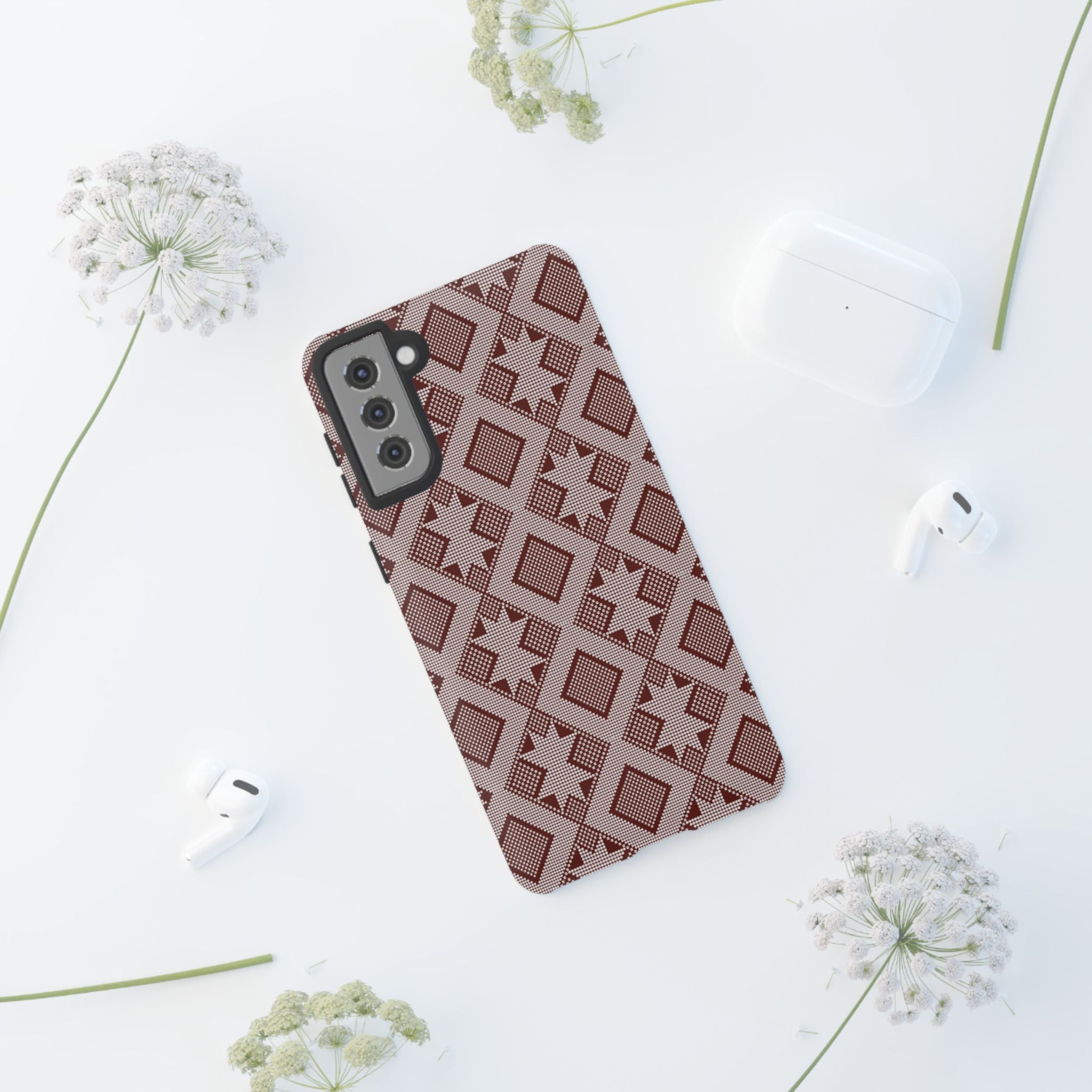 Tough Phone Case inspired by Panu di Pinti pattern