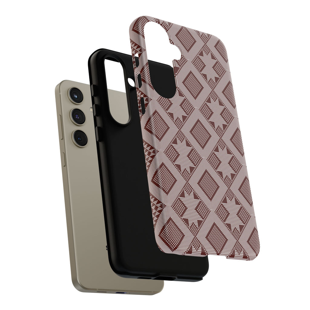 Tough Phone Case inspired by Panu di Pinti pattern