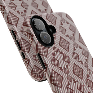 Tough Phone Case inspired by Panu di Pinti pattern