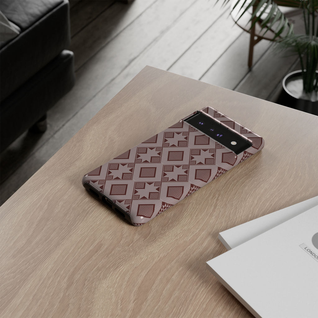 Tough Phone Case inspired by Panu di Pinti pattern