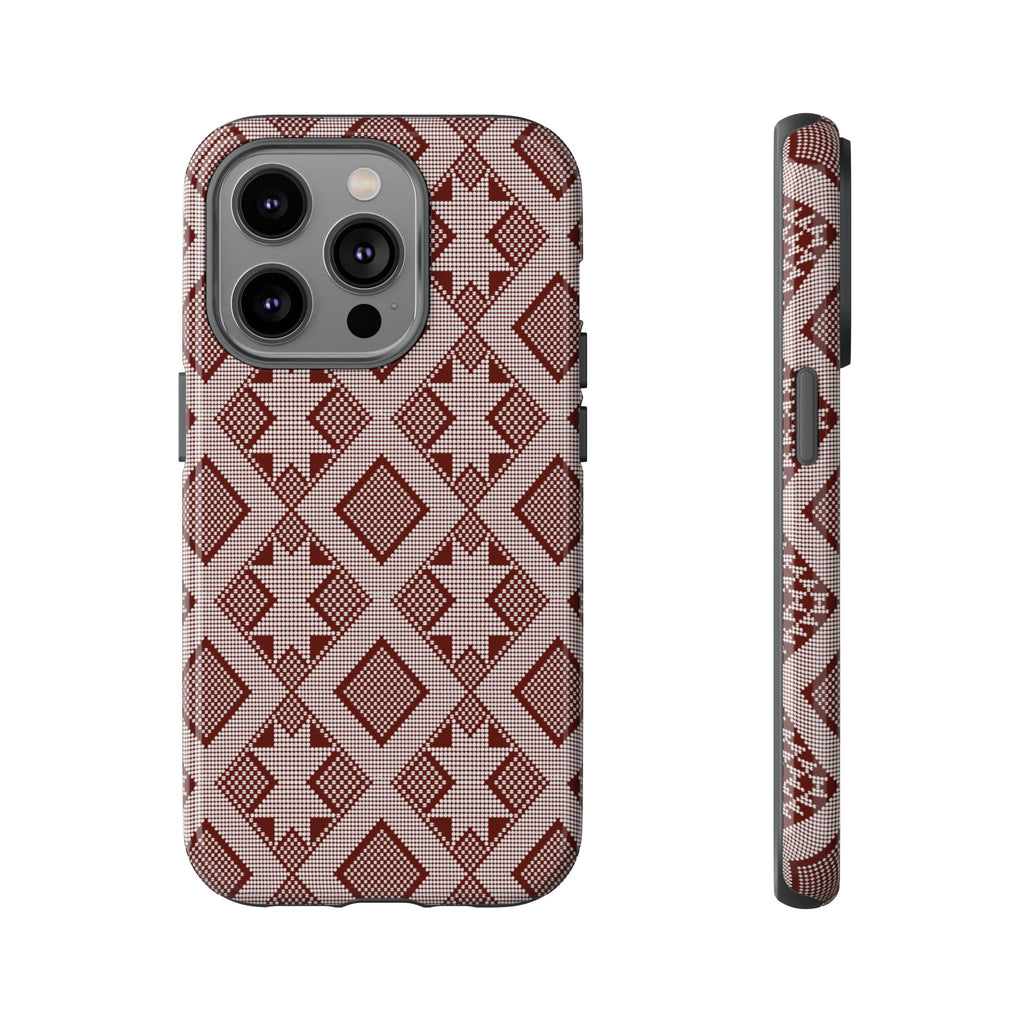 Tough Phone Case inspired by Panu di Pinti pattern