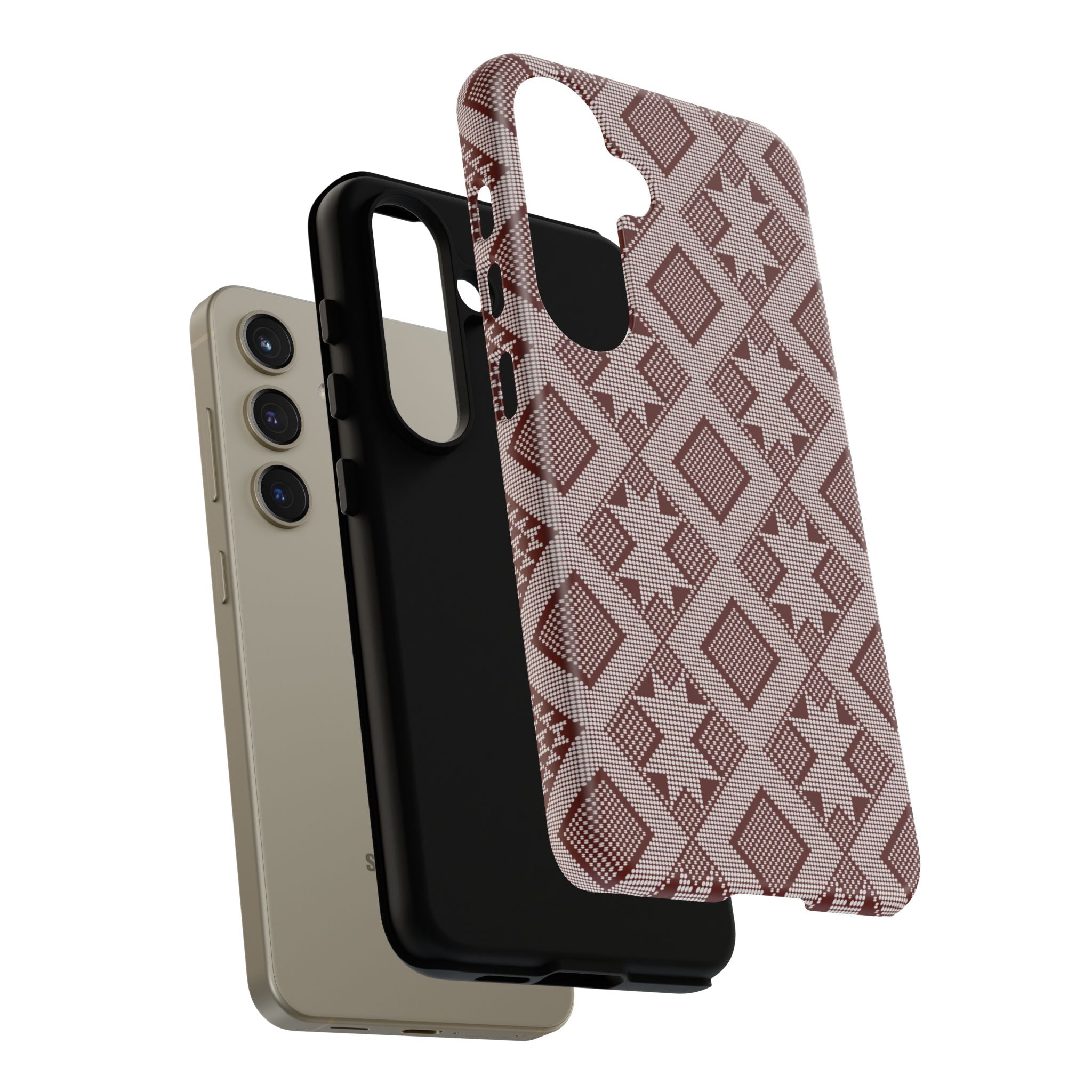 Tough Phone Case inspired by Panu di Pinti pattern