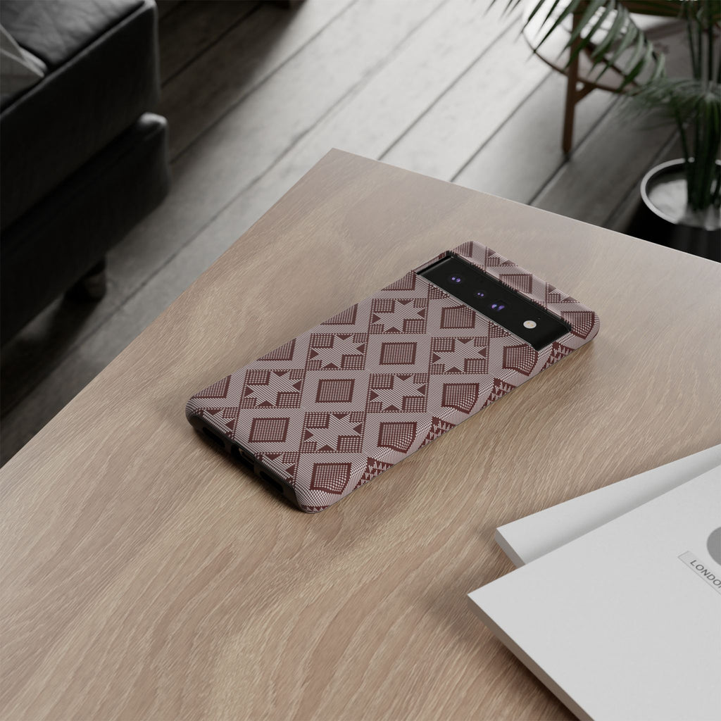 Tough Phone Case inspired by Panu di Pinti pattern