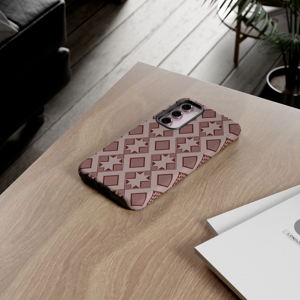 Tough Phone Case inspired by Panu di Pinti pattern