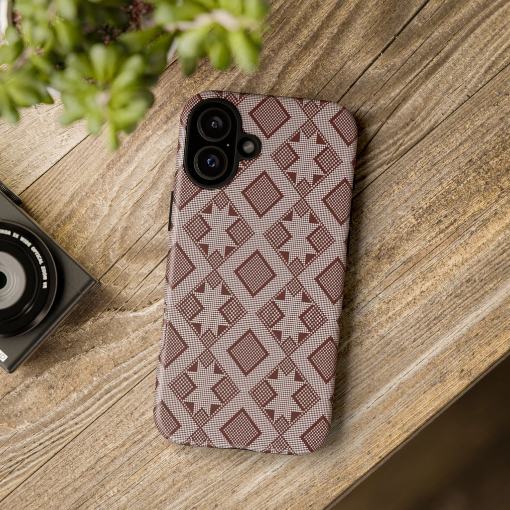 Tough Phone Case inspired by Panu di Pinti pattern
