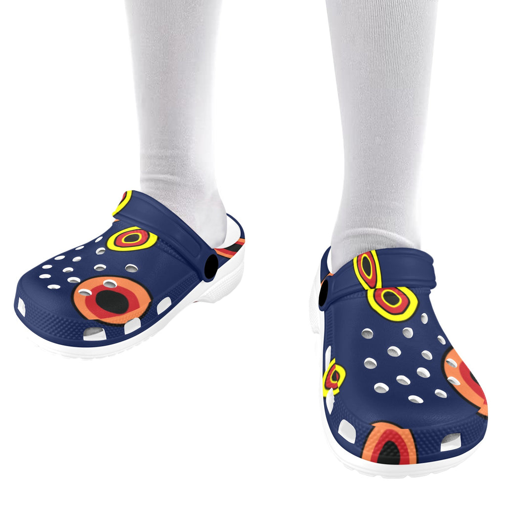 Multicolour Kids Foam Clogs