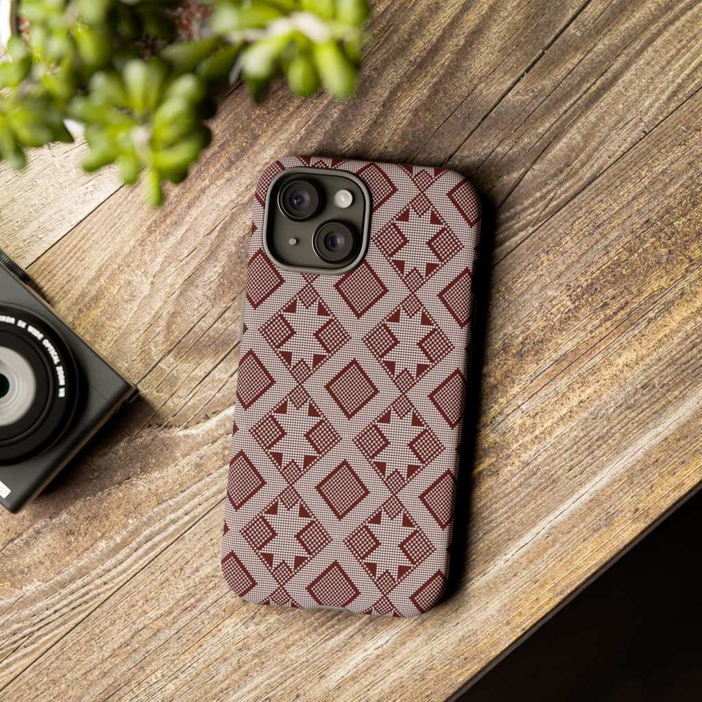 Tough Phone Case inspired by Panu di Pinti pattern