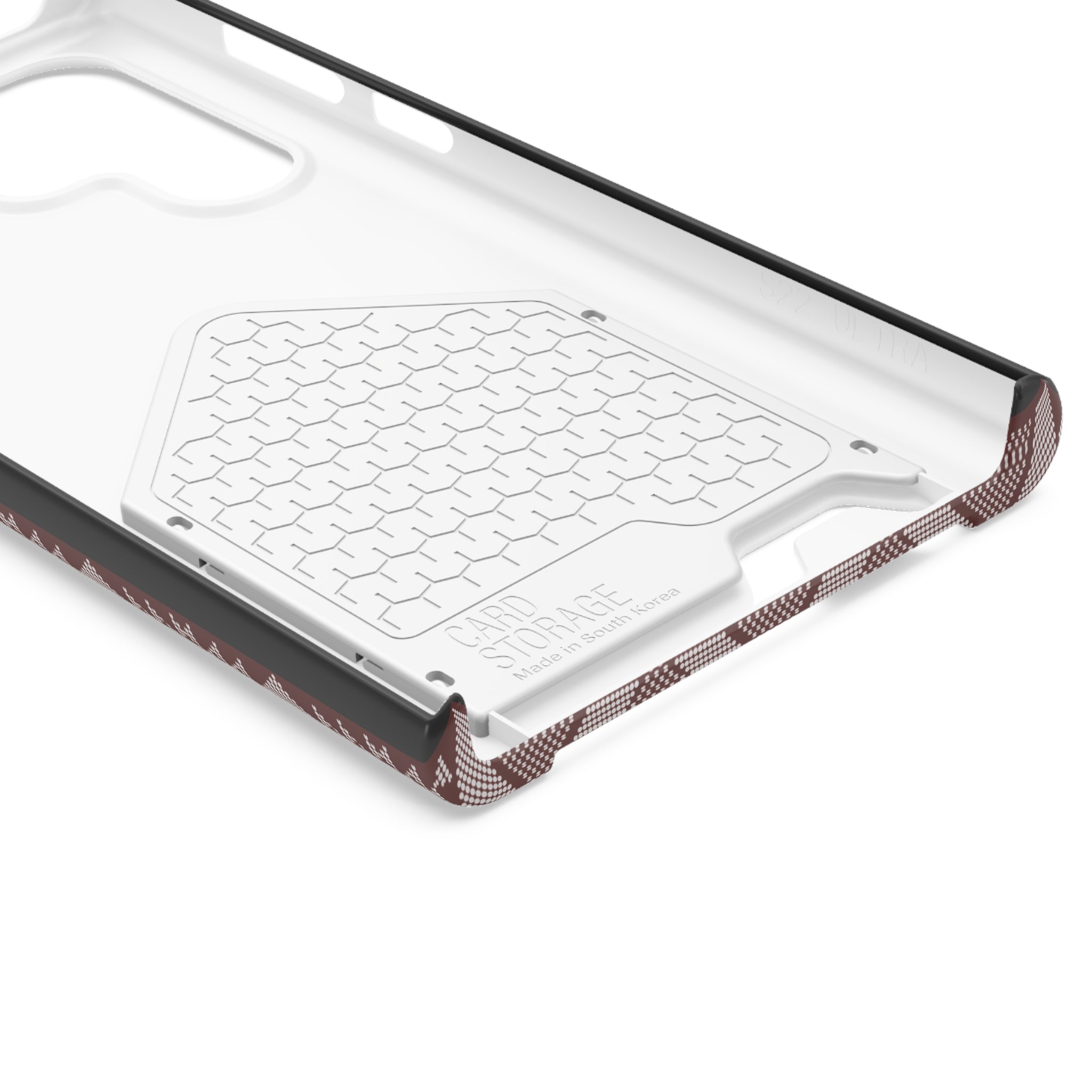 Stylish Phone Case with Card Holder - Panu di Pinti Pattern for Everyday Use