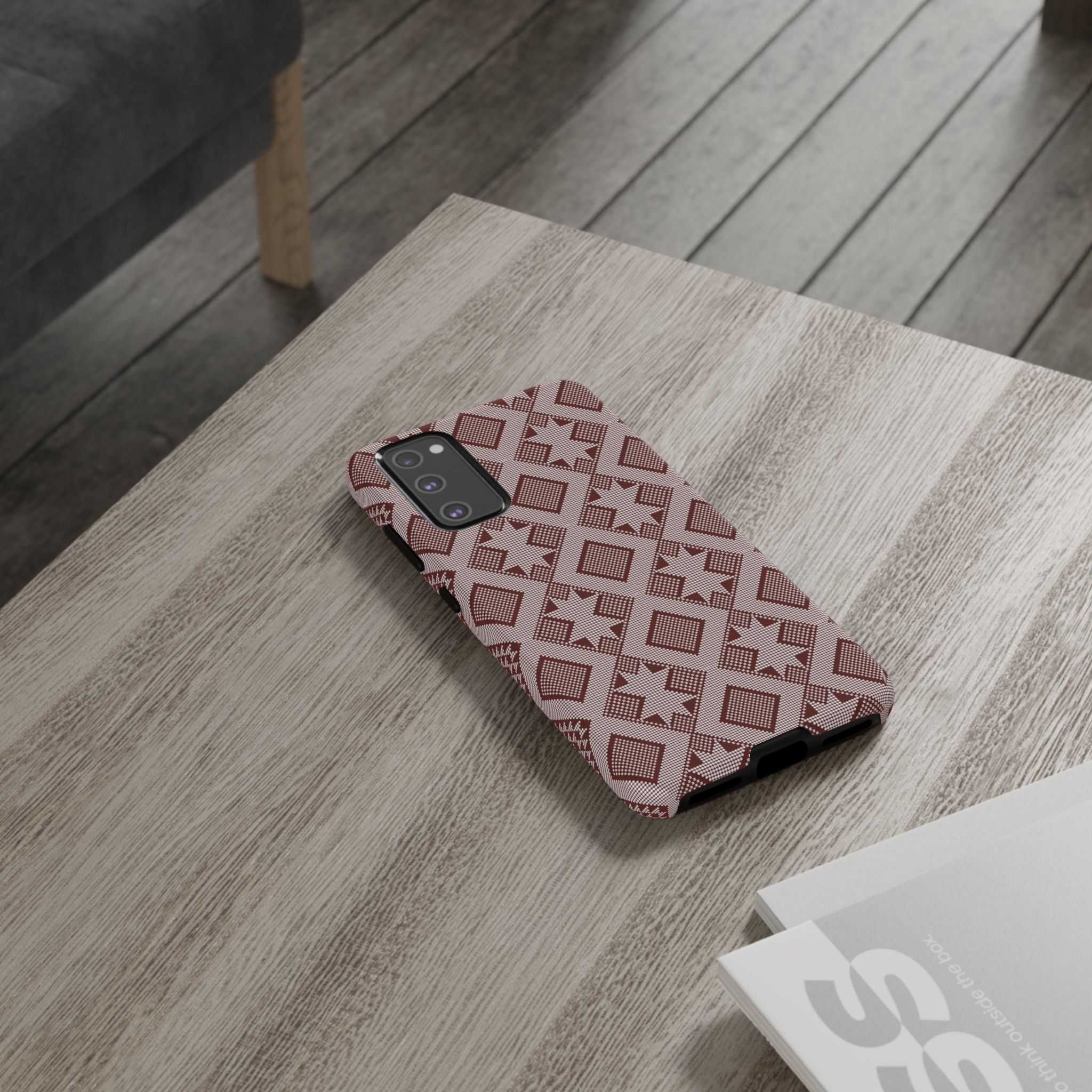Tough Phone Case inspired by Panu di Pinti pattern