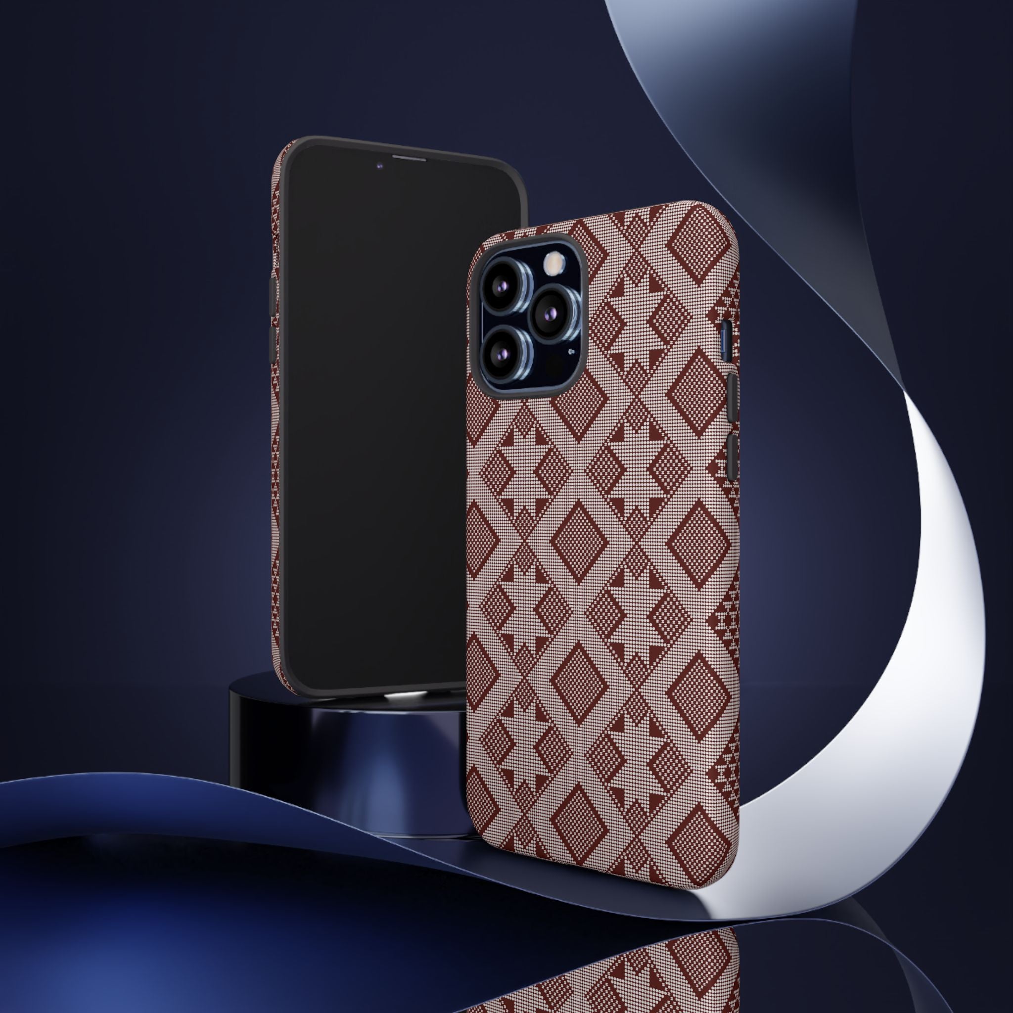 Tough Phone Case inspired by Panu di Pinti pattern