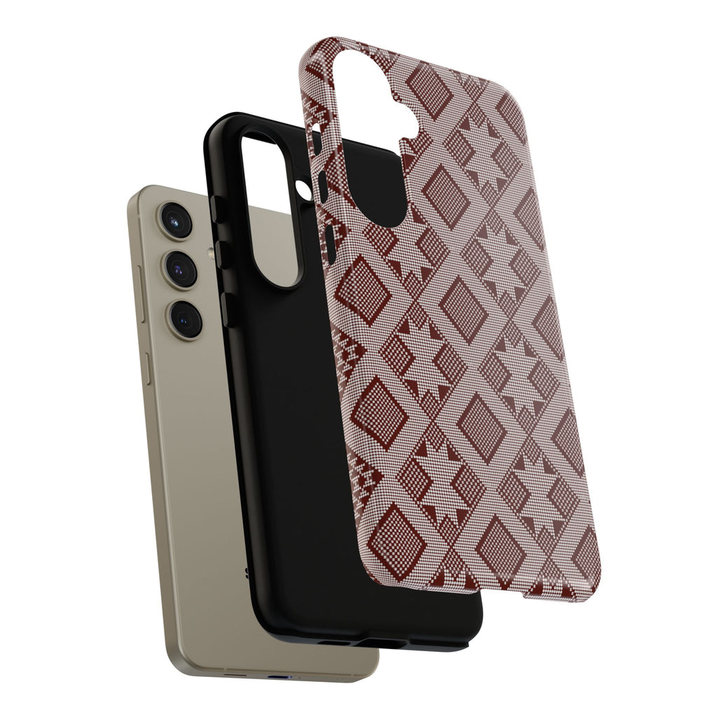 Tough Phone Case inspired by Panu di Pinti pattern