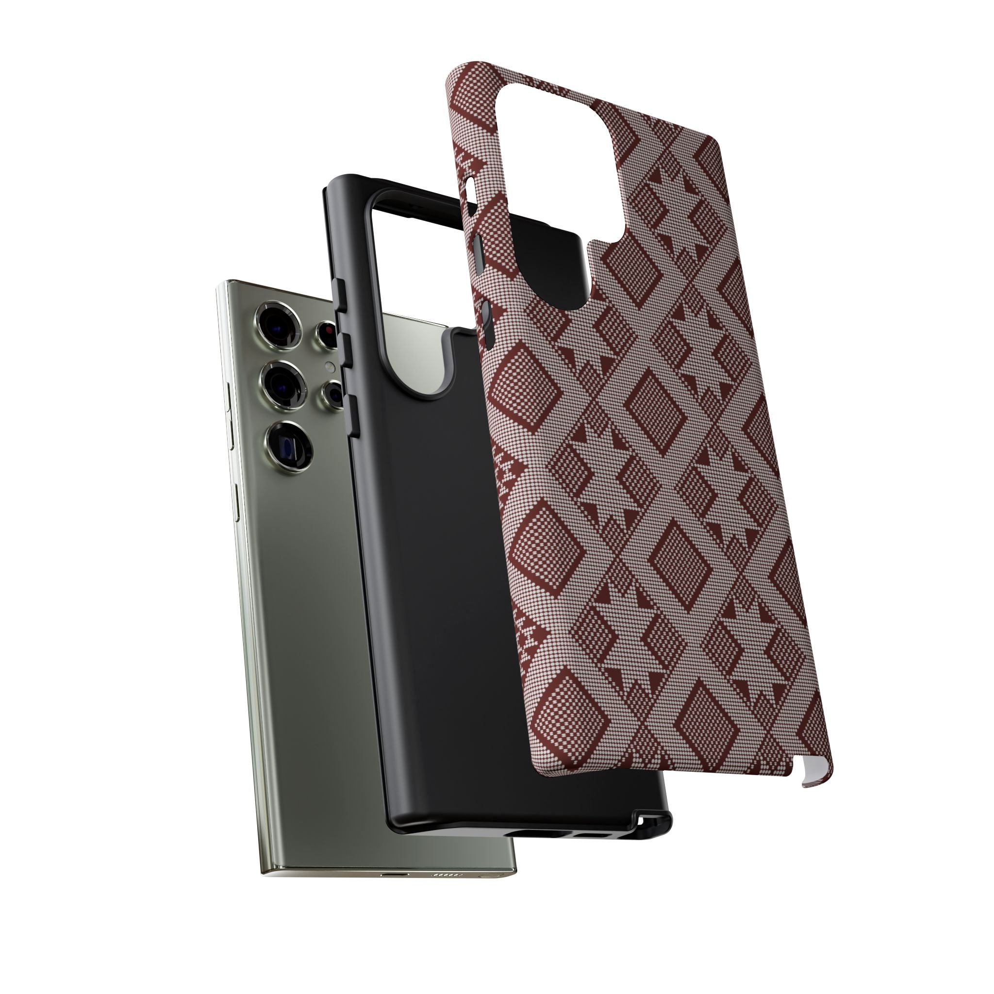 Tough Phone Case inspired by Panu di Pinti pattern