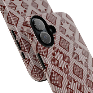 Tough Phone Case inspired by Panu di Pinti pattern