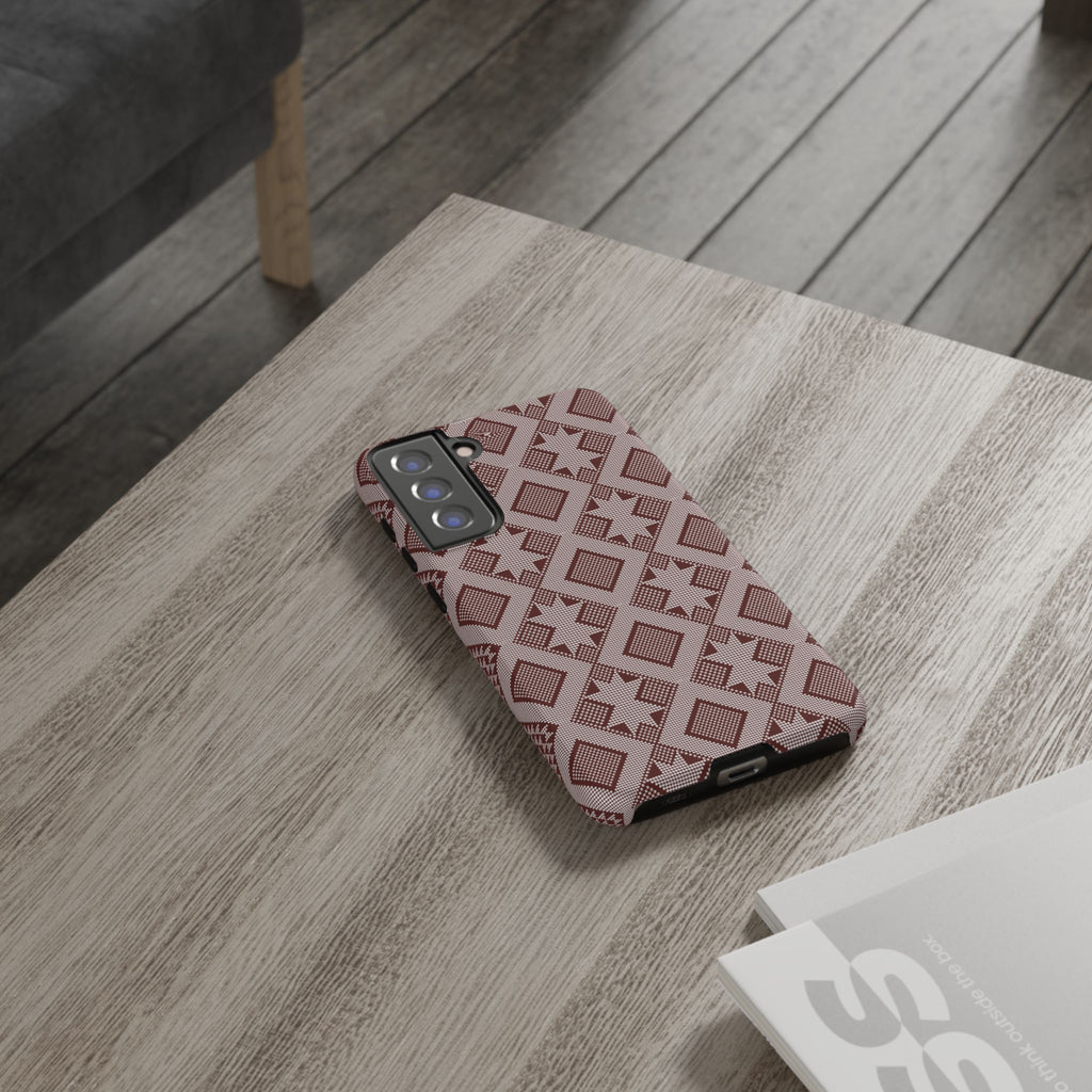 Tough Phone Case inspired by Panu di Pinti pattern