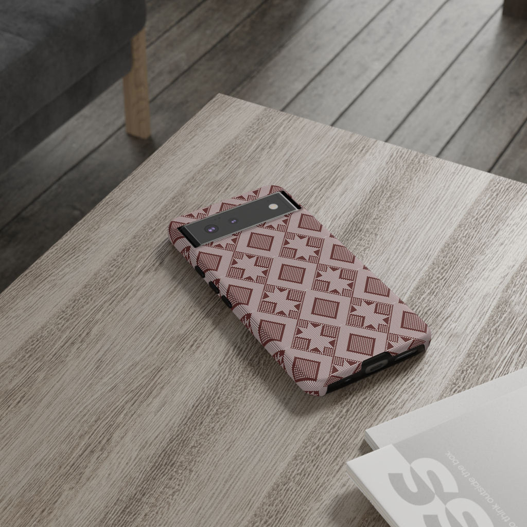 Tough Phone Case inspired by Panu di Pinti pattern