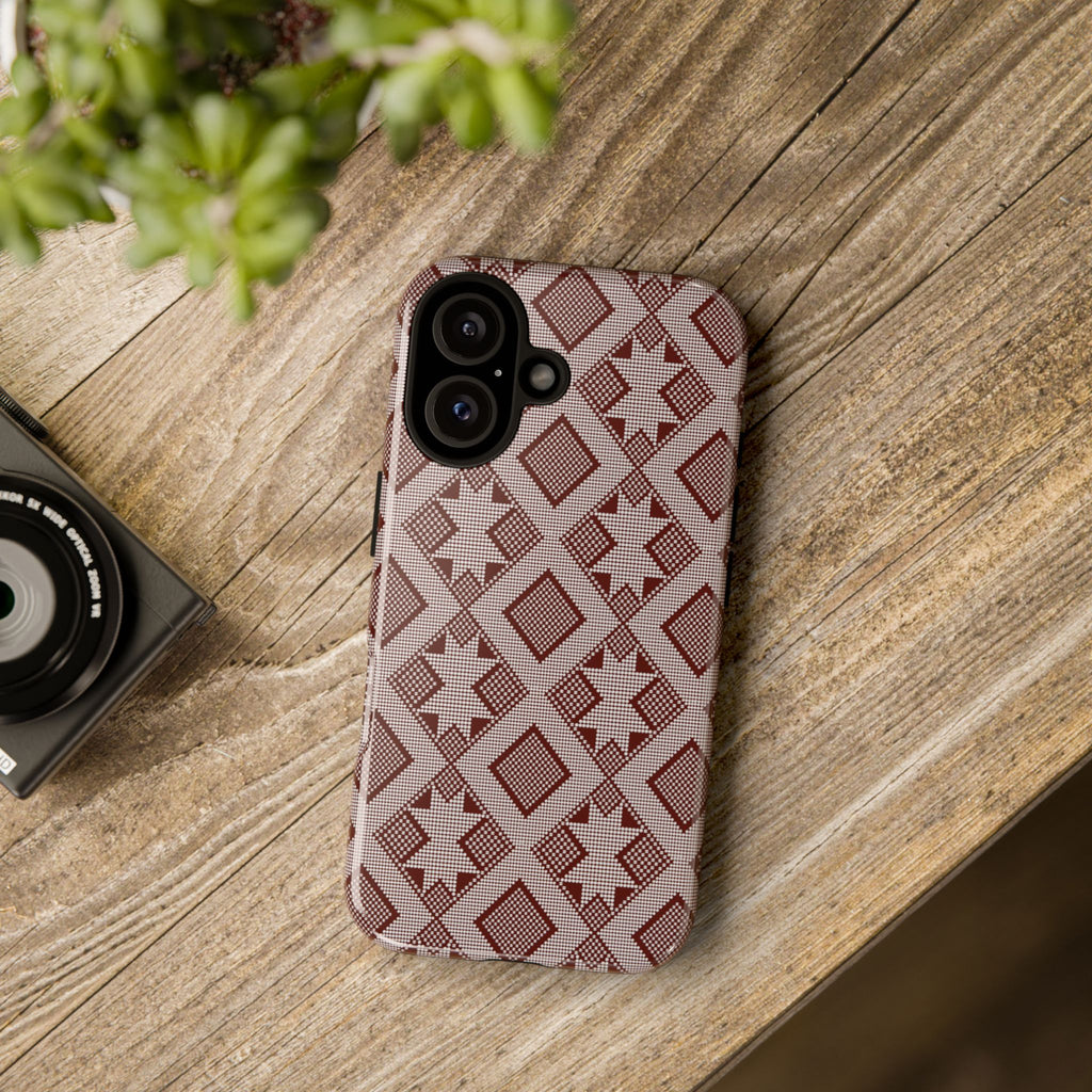 Tough Phone Case inspired by Panu di Pinti pattern