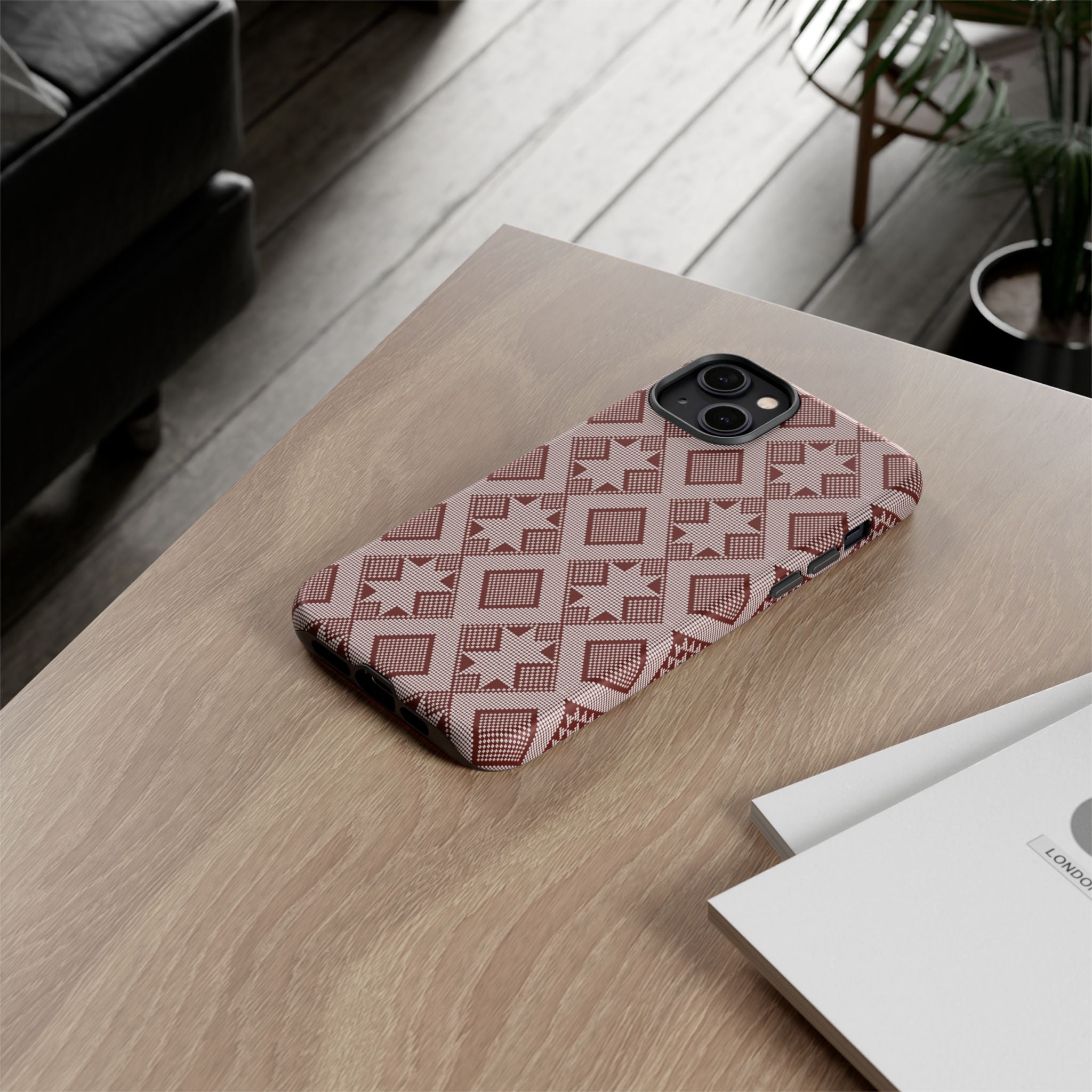 Tough Phone Case inspired by Panu di Pinti pattern