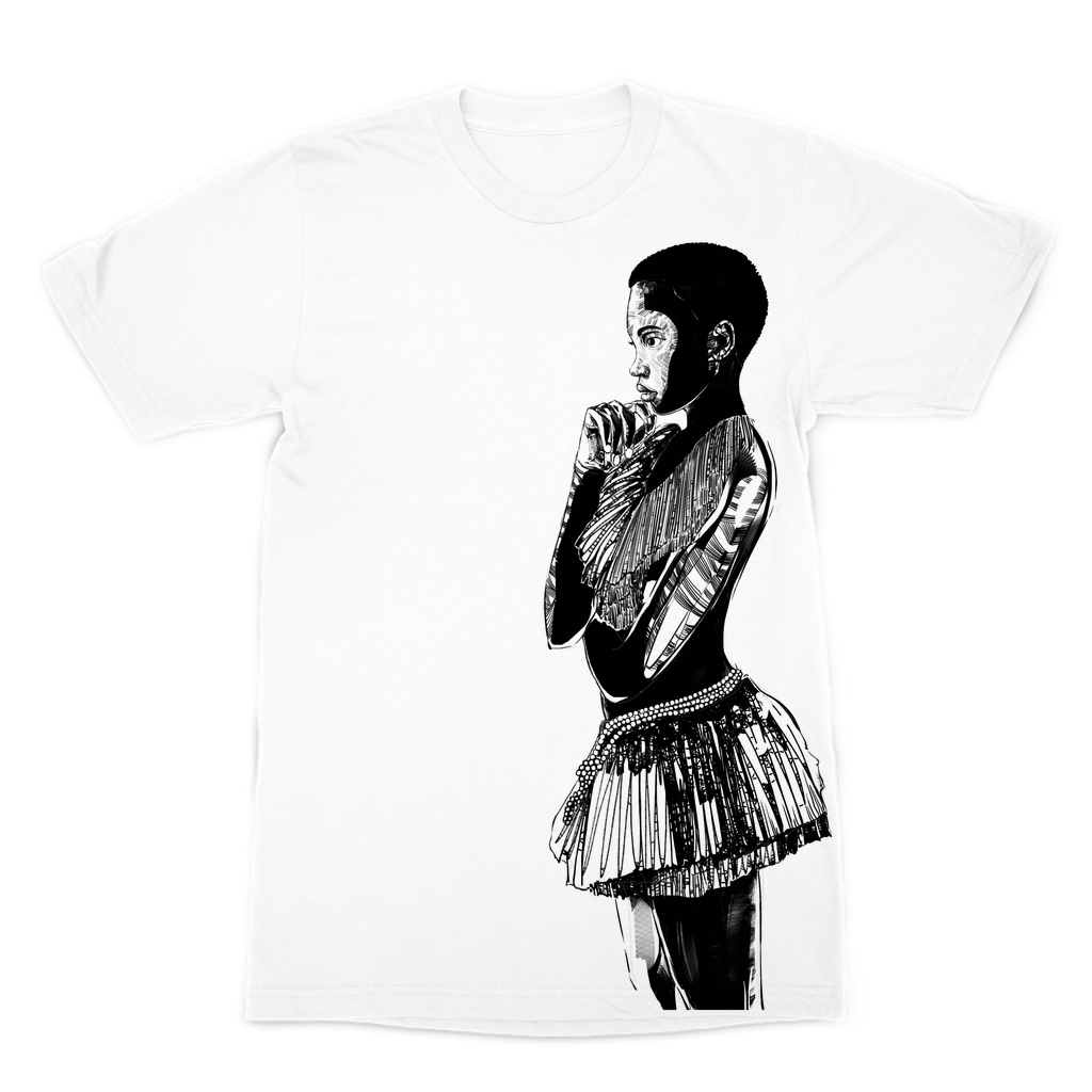 Kampuni - African Woman wearing traditional skirt